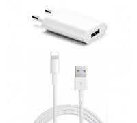 Adaptateur Chargeur Prise Secteur + Câble Usb Iphone X 8 7 6s 6 Plus 5 5s 5c Se