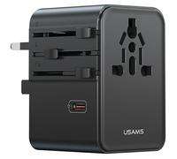 Adaptateur Chargeur - USAMS - CC310 - 3 Ports USB-C - Charge Rapide - Noir