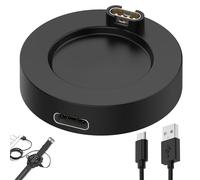 Adaptateur Chargeur USBC Compatible avec G-Armin Fenix 8/7/7X Pro/7S/6/6X/5/Forerunner 570/970/945/965/Venu X1/Instinct/Quatix 8, Socle Charge de Câble Station avec 1m Câble USB-C ((Boîtier < 47 mm)