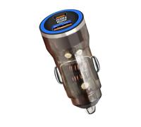 Adaptateur Chargeur Voiture - Charge Rapide 30W PD À 2 Ports | Prise -Cigare USB Puissante | Chargeur Auto Rapide pour Tablettes Smartphones Manettes Appareils Photo Voyage