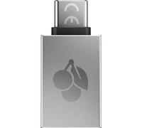CHERRY Adaptateur USB‑A/USB‑C Argent
