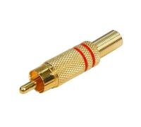 Adaptateur Cinch rouge mâle