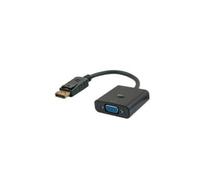 Savio CL-90 câble vidéo et adaptateur 0,2 m DisplayPort VGA (D-Sub) Noir