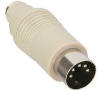 Adaptateur clavier - INLINE - 5 broches DIN - PS/2 - Noir