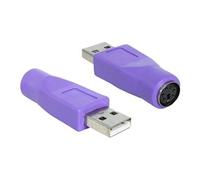 - Adaptateur clavier/souris - PS/2 (F) pour USB (M)