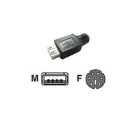 - Adaptateur clavier/souris - USB (M) pour PS/2 (F)