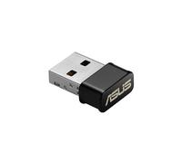 ASUS USB-AC53 Nano - Clé Wi-Fi- Adaptateur Wi-Fi - Dongle Wi-Fi AC 1200 compatible avec Windows 10/8.1/8/7/XP/Vista, Mac OS X 10.9-10.13, Linux. , Noir