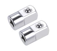 Adaptateur cliquet SOURCING MAP Adaptateur Douille Réducteur 1/4 Pouce Femelle à 1/2 Pouce Mâle Cr-V Acier Douille Augmentateur 2Pcs