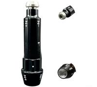 Adaptateur Club pour Tour Exotics EXS EX10 E723 Driver Bois de parcours 335 Pointe Aviation Aluminium Noir (A)