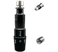 Adaptateur Club pour Tour Exotics EXS EX10 E723 Driver Bois de parcours 335 Pointe Aviation Aluminium Noir (C)