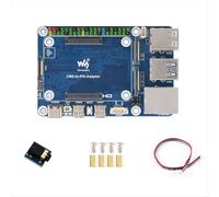 Adaptateur CM5 vers Pi 5 avec interface USB 4 canaux GPIO prenant en charge la connexion microphone pour RPi 5