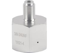 Adaptateur CO2 Homebrew, alliage de zinc, adaptateur facile à utiliser, robuste pour bouteille de gaz de dioxyde de carbone d'eau gazeuse
