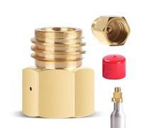 Adaptateur CO2 pour Sodastream TR21-4 vers TR21-3, compatible avec réservoir Quooker Cube, adaptateur fileté en laiton - Compatible avec bouteille de CO2 Quooker Sodapop, adaptateur de bouteille de