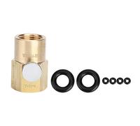 Adaptateur Co2 Tr21x4 à W21.8-14-Rh, adaptateur fileté en cuivre pour cylindre de machine à soda, accessoires de valve de recharge