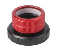 Adaptateur coaxial en alliage d'aluminium M42/M48 vers 1 63,5 cm pour conversion oculaire de télescope avec fonction de verrouillage fluide (M42-3,2 cm)
