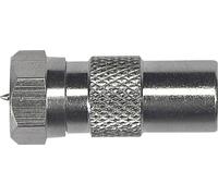 Adaptateur coaxial IEC mâle / F mâle Axing CFA 10-00