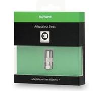 D2 Diffusion Adaptateur coaxial D2ADPCOAXMSATM mâle 9,52 mm / fiche SAT mâle Gris
