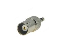 Adaptateur coaxial RF jack femelle BNC vers prise mâle mono 3,5 mm 1/8"
