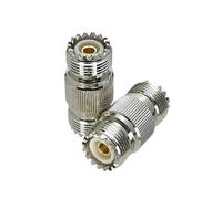 Adaptateur Coaxial UHF PL259 SO239 vers N/BNC SMA, prise mâle et Jack femelle, convertisseur de Test, 1 pièce(SO239 to SO239)
