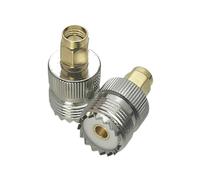 Adaptateur Coaxial UHF PL259 SO239 vers N/BNC SMA, prise mâle et Jack femelle, convertisseur de Test, 1 pièce(SO239 to SMA M)