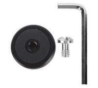 Adaptateur Cold Shoe Mount 1 / 4 Pouce en Alliage d'Aluminium, Support Fixe pour Flash et Accessoires d'Appareil Photo - Matériau Robuste, Design Compact, Usage Polyvalent pour