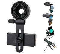 Adaptateur compact pour digiscopie, support télescopique universel pour smartphone pour une photographie sans faille