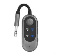 Adaptateur compact pour TV, voiture, salle de sport, adaptateur compact | Petit design léger, 4,6 x 3,2 cm, corps en ABS gris, s'adapte aux poches, idéal pour les trajets en voyage