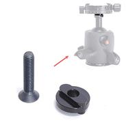 Adaptateur compatible Arca & Manfrotto - Convertisseur usiné CNC pour pince à dégagement rapide Arca-Swiss vers Manfrotto MH490 492 494 496 498, MH054 055 057, MHXPRO Series et tête sphérique de