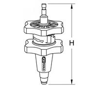 Adaptateur conique de test pour circuit de refroidissement, 47-48,5 mm KSTOOLS - 4550144