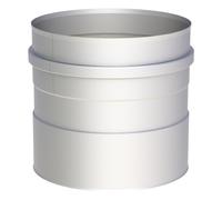 Adaptateur conique pour chaudière, superposable - simple paroi - Tecnovis TEC-EW-CLASSIC 150mm