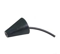 Adaptateur conique pour machine à fumée automobile - Détecteur de fuite pour bottes d'échappement et d'admission - Compatible avec la plupart des machines d'essai de fuite avec construction en