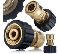Adaptateur / connecteur M22 pour connecter des accessoires avec un connecteur rapide 1/4"""" pour Kärcher M22 (1/4QRC-M22*1.5)