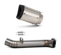 Adaptateur Connexion Silencieux D'échappement Moto Tuyau Intermédiaire Pour A&prilia RSV4 2009-2014(Style 4)