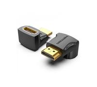 Adaptateur Convention HDMI Mâle vers HDMI Femelle 270º 4K - Couleur Noir