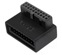 Adaptateur convertisseur 90 degrés pour carte mère d'ordinateur, connecteur interne USB 30 PH19B, prise