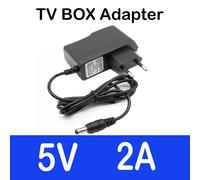 Adaptateur convertisseur AC 100V-240V, 1 pièce, 5V2A, DC 5V 2A 2000mA, alimentation électrique, prise ue DC pour T95 H96 Max X96 Tanix Android TV Box