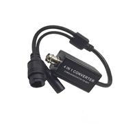 Adaptateur convertisseur analogique vers numérique 4 en 1 pour caméras de vidéosurveillance avec BNC RJ45 H.265 RTSP 1080P Remote CCTV Converter