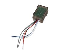 Adaptateur convertisseur audio haut niveau vers bas niveau pour entrée de caisson de basses de voiture - Transformateur haut-parleur vers signal 12 V, boîtier en plastique