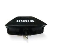 Adaptateur convertisseur Casque et Micro - prise jack 3.5 mm - pour Microsoft Xbox 360 Xbox360 - Noir