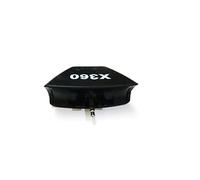 Adaptateur convertisseur Casque et Micro - prise jack 3.5 mm - pour Microsoft Xbox 360 Xbox360 - Noir