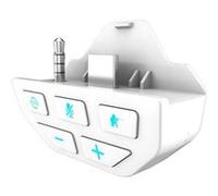 Adaptateur convertisseur Casque et Micro stéréo pour Microsoft Xbox One prise AUDIO 3,5 mm - Blanc