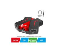 Spirit of Gamer Crossgame 2 USB 2.0 Type-C Noir, Rouge