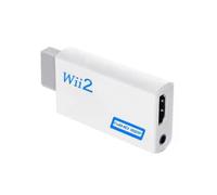 Adaptateur convertisseur compatible Wii vers HDMI Full HD 1080P Convertisseur compatible Wii2HDMI Audio