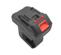 Adaptateur convertisseur de batterie 2 en 1 pour Dayi A3/2106 et BL1830 BL1840 BL1815 batteries 18 V pour perceuse à percussion, clé électrique, tournevis, lampe de travail, noir (type B)