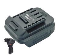 Adaptateur convertisseur de batterie - Adaptateur secteur 18 V | Connecteur de batterie ABS - Remplacement compact et durable compatible avec les modèles BL1830 BL1840 BL1850 pour les outils domestiqu