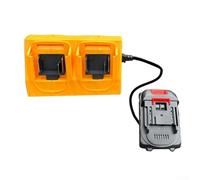 Adaptateur convertisseur de batterie avec 246 emplacements pour outils électriques compatible avec BL1830 BL1840 BL1850 BL1860 Multi batterie support câble adaptateur pour utilisation continue (b)