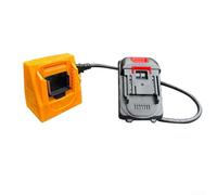 Adaptateur convertisseur de batterie pour BL1830 BL1840 BL1850 BL1860, câble d'interface de batterie à 2/4/6 emplacements, rallonge portable en ABS pour ventilateurs de cisailles, haut-parleurs