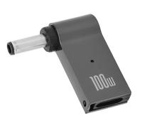 Adaptateur Convertisseur de Charge USB-C vers 7,4 x 5,0mm 100W PD pour Ordinateurs Portables - HP Pavilion, HP Envy, HP Elitebook, HP Probook, HP Compaq, Compaq Presario