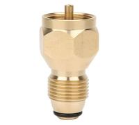 Adaptateur/convertisseur de recharge pour cartouche de gaz réutilisable extérieure avec valve AV