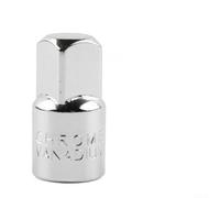 Adaptateur convertisseur d'entraînement en acier pour systèmes de clés à douille prenant en charge les raccords femelles vers mâles de 6,35 mm, 9,5 mm et 1,27 cm (D)